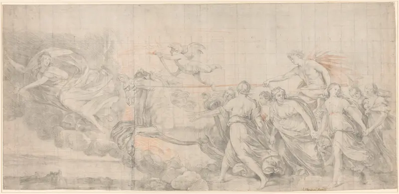 Weergave van Guido Reni's Aurora
