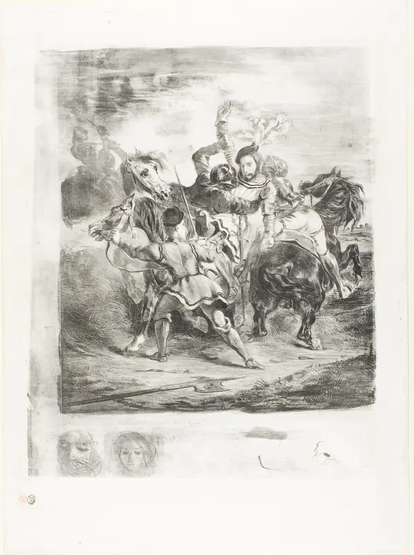 Weislingen Attacked by Goetz's Men
