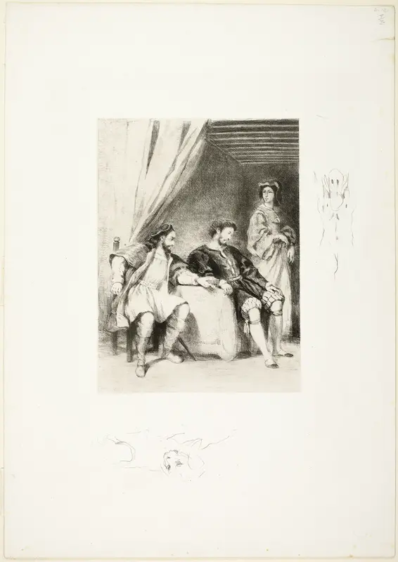 Weislingen Held Prisoner by Goetz