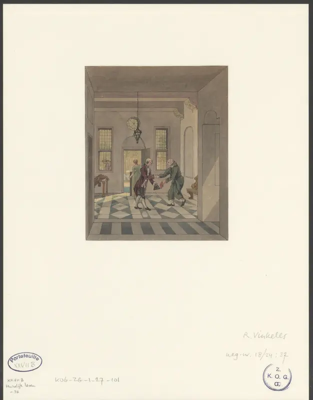 Welkom in het voorhuis Wall Art by Unknown - High-Resolution Digital Print