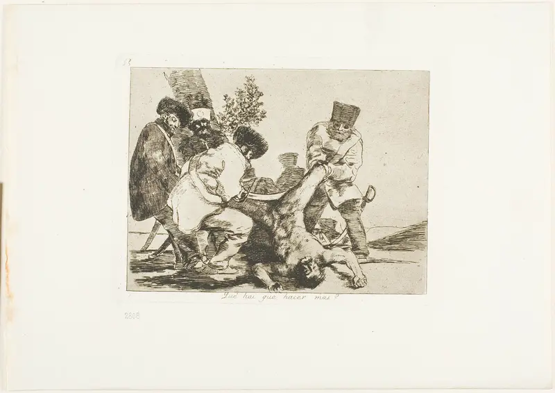 What More Can Be Done?, plate 33 from The Disasters of War