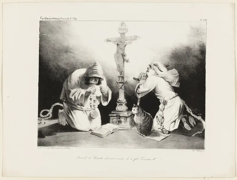 When the Devil Grew Old He Became a Hermit, plate 476