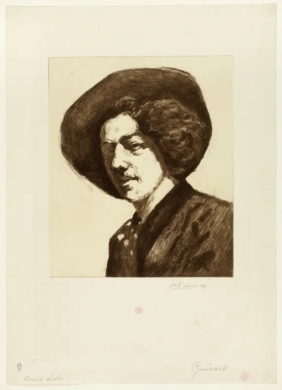 Whistler Wall Art by Henri Charles Guérard - High-Resolution Digital Print
