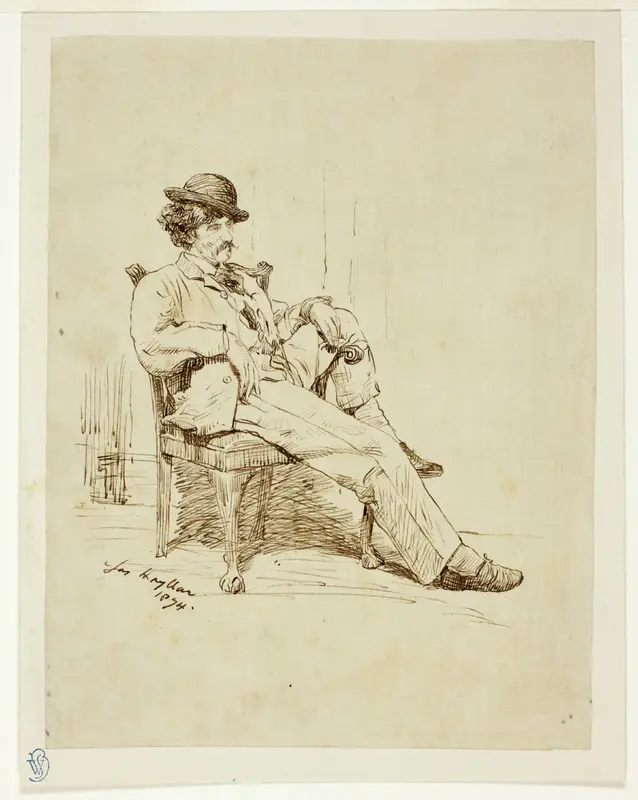 Whistler Resting Wall Art by Joseph Hayllar - High-Resolution Digital Print