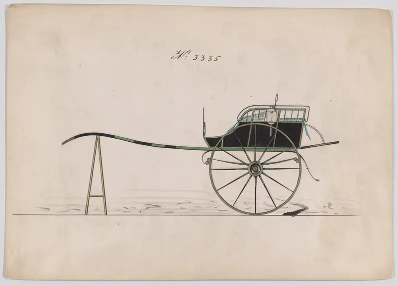 Whitechapel Cart # 3335 Wall Art by Brewster & Co. - High-Resolution Digital Print