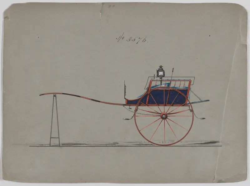 Whitechapel Cart #3576 Wall Art by Brewster & Co. - High-Resolution Digital Print