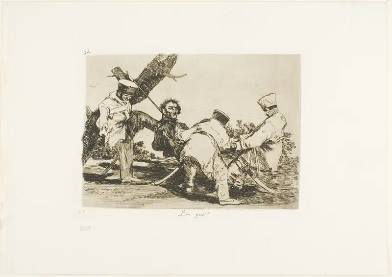 Why?, plate 32 from The Disasters of War