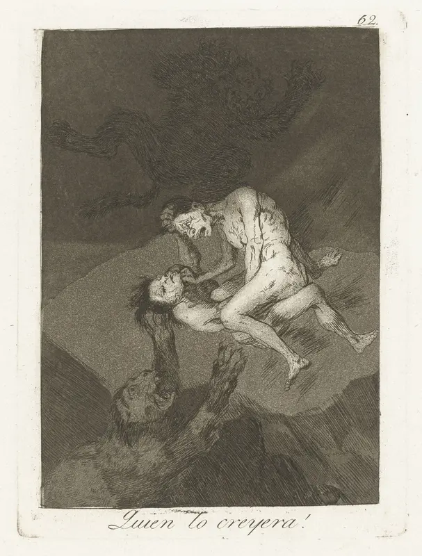 Wie had dat gedacht! Wall Art by Francisco de Goya - High-Resolution Digital Print