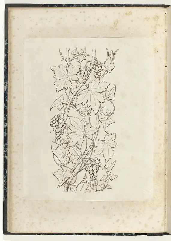 Wijnranken Wall Art by anonymous - High-Resolution Digital Print