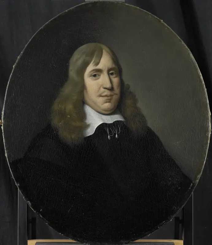 Willem Hartigsvelt (gest. 1664), gekozen in 1657 Wall Art by Pieter van der Werff - High-Resolution Digital Print