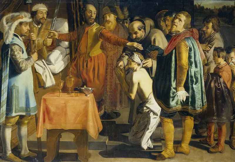 Willem III, Count of Holland, Ordering the Beheadal of the Bailiff of Zuid Holland, 1336 Wall Art by Unknown - High-Resolution Digital Print