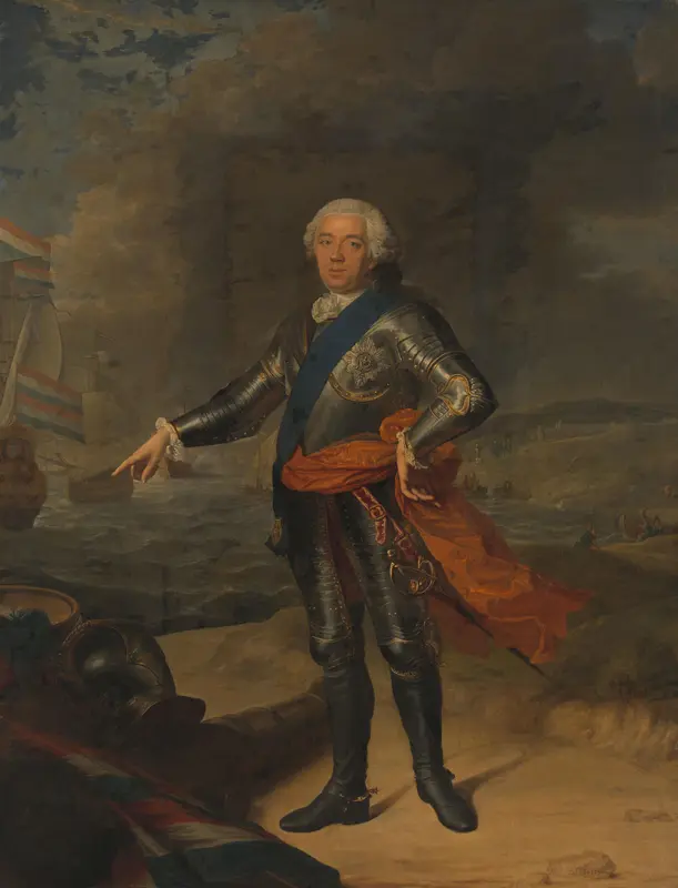 Willem IV (1711-1751), prince of Orange-Nassau Wall Art by Jacques-André-Joseph Aved - High-Resolution Digital Print