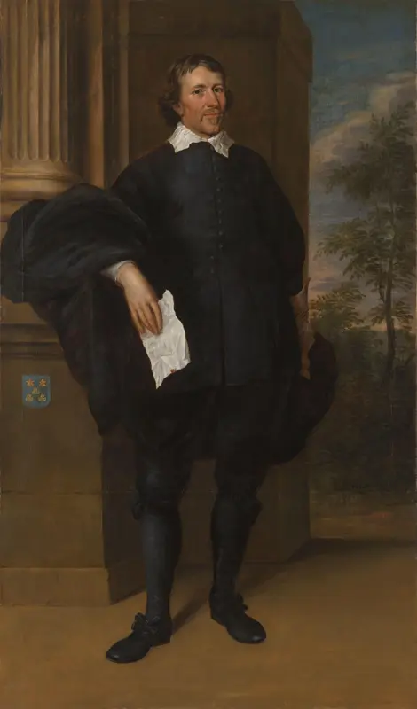 Willem Kettingh (overl. 1670). Thesaurier- en Rentmeester-Generaal van de Prins van Oranje Wall Art by Mattheus Verheyden - High-Resolution Digital Print