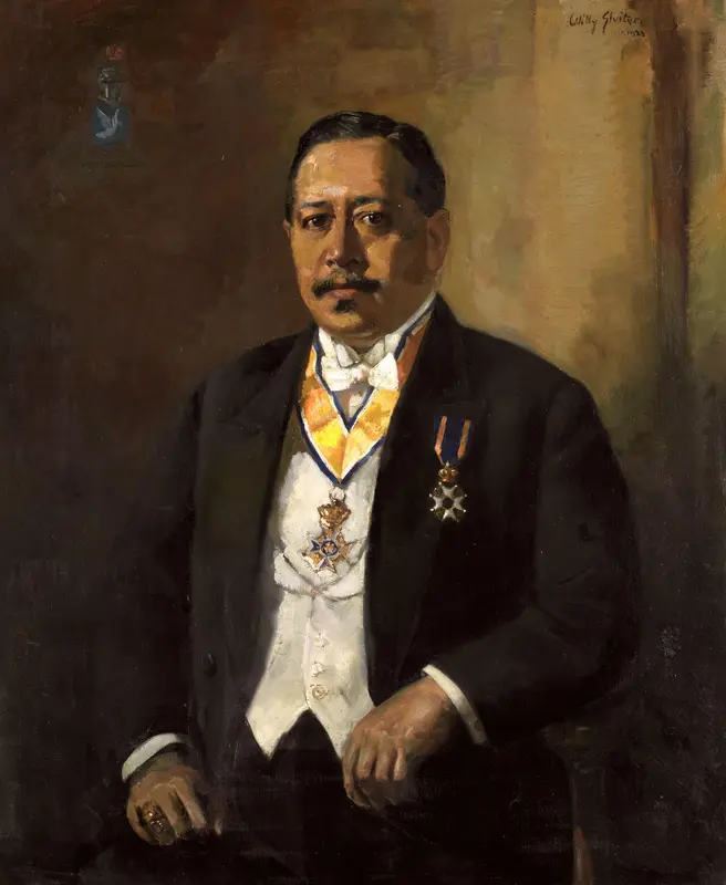 Willem Martinus Godfried Schumann (1877-1952). Voorzitter van de volksraad (1919-1925) Wall Art by Unknown - High-Resolution Digital Print