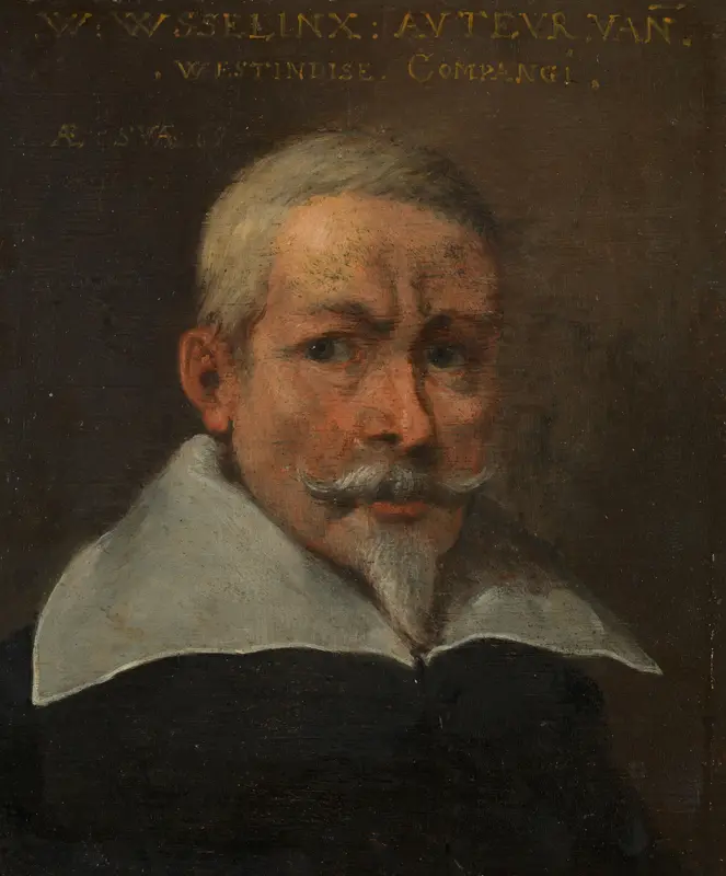 Willem Usselinx (1567-na 1647). Koopman en stichter van de West Indische Compagnie Wall Art by anonymous - High-Resolution Digital Print