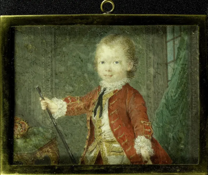 Willem V (1748-1806), prins van Oranje-Nassau, als kind Wall Art by Robert Mussard - High-Resolution Digital Print