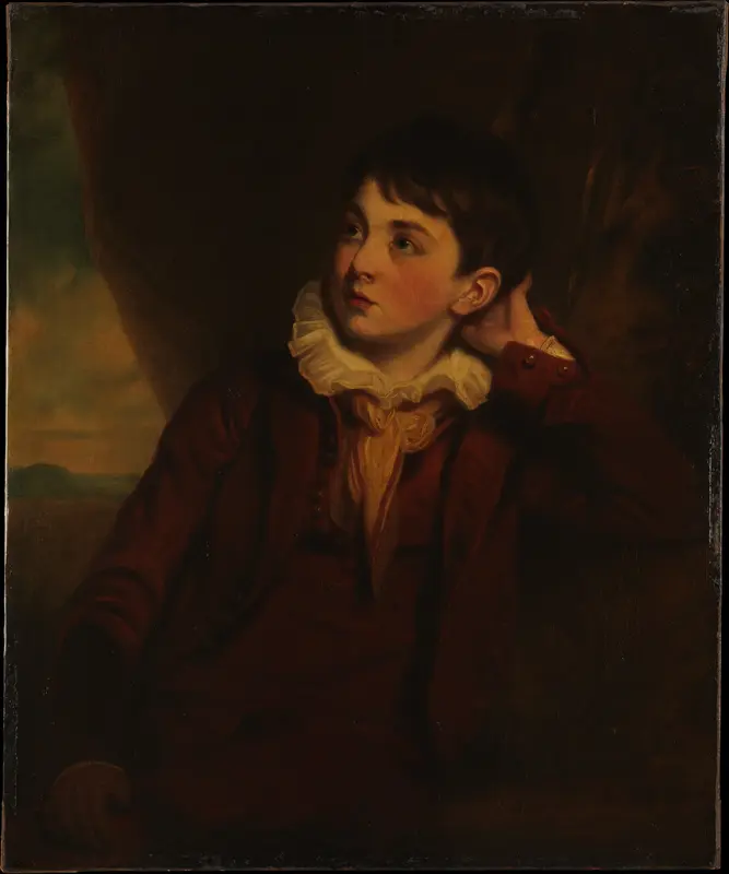William Archer Shee (1810–1899), the Artist's Son Wall Art by Sir Martin Archer Shee - High-Resolution Digital Print
