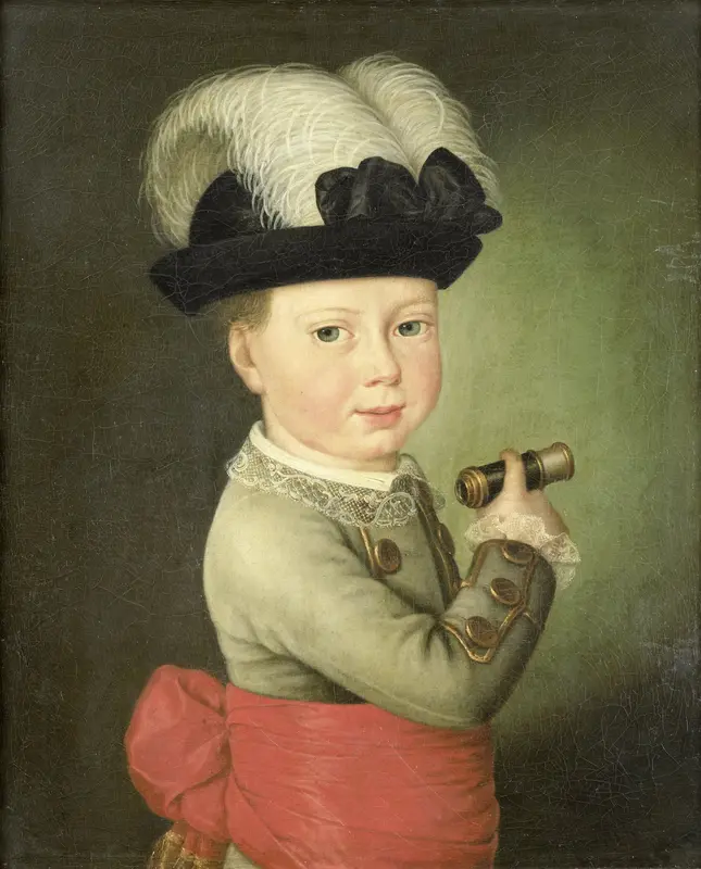 William George Frederick, Prince of Orange-Nassau, as a Child Wall Art by anonymous - High-Resolution Digital Print