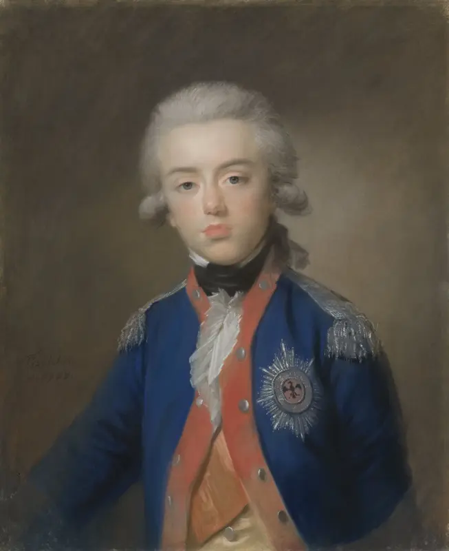 William George Frederick, Prince of Orange-Nassau (Youngest Son of William V) Wall Art by Johann Friedrich August Tischbein - High-Resolution Digital Print