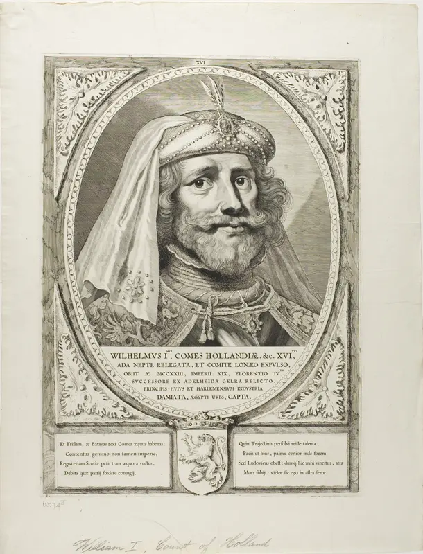 William I,  from Principes Hollandiae, Zelandiae, et Frisiae