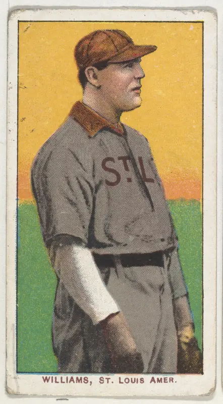 Williams, St. Louis, American League, from the White Border series (T206) for the American Tobacco Company Wall Art by American Tobacco Company - High-Resolution Digital Print