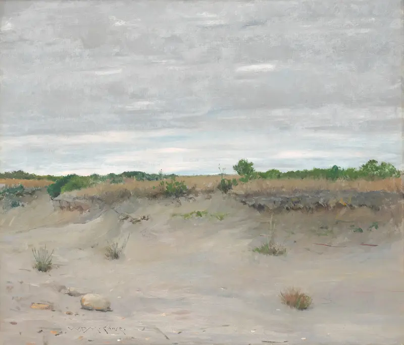 Wind-Swept Sands Wall Art by William Merritt Chase - High-Resolution Digital Print
