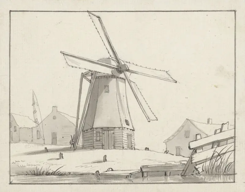 Windmolen Wall Art by Unknown - High-Resolution Digital Print