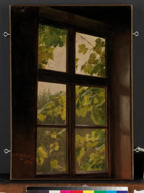 Window Wall Art by Anton Dieffenbach - High-Resolution Digital Print