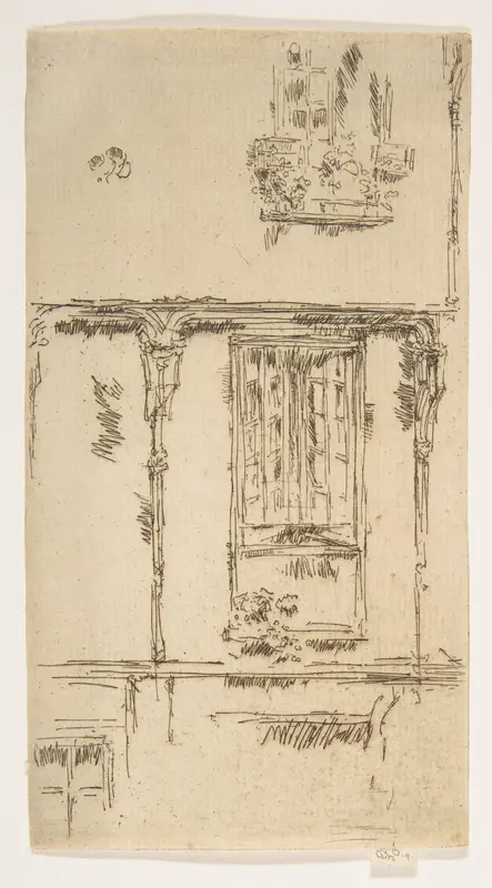 Windows, Bourges Wall Art by James McNeill Whistler - High-Resolution Digital Print