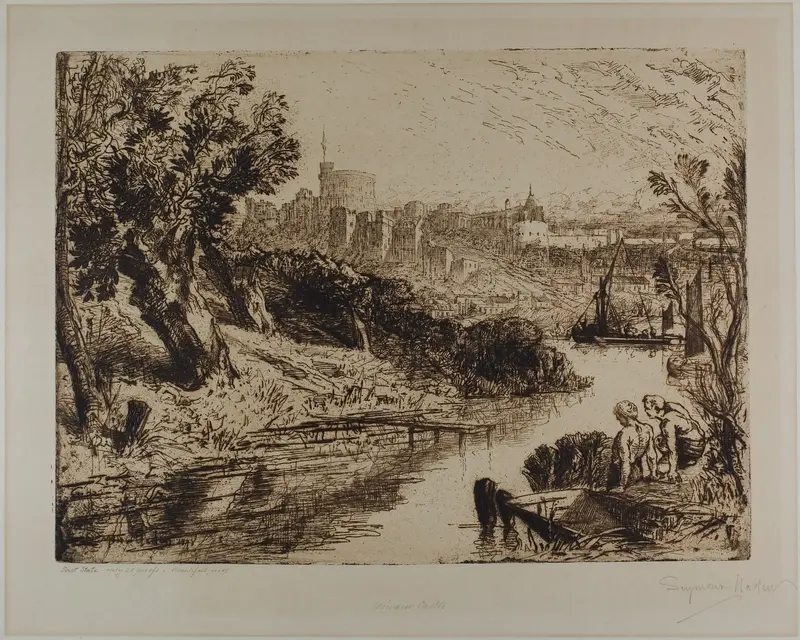 Windsor Wall Art by Francis Seymour Haden - High-Resolution Digital Print