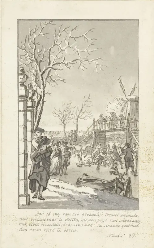 Winter Wall Art by Reinier Vinkeles (I) - High-Resolution Digital Print
