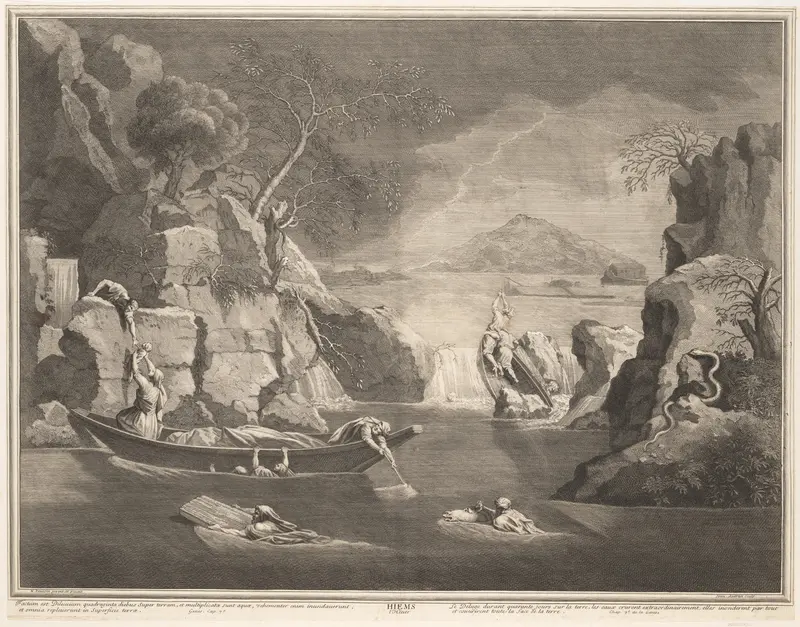 Winter Wall Art by Nicolas Poussin - High-Resolution Digital Print