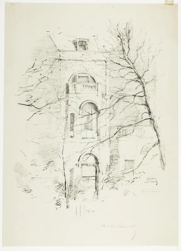 Winter, A House in Green Park