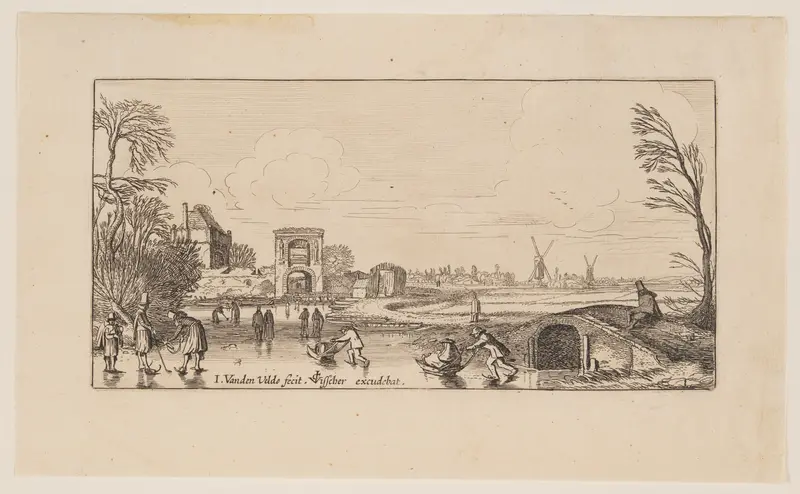 Winter Landscape, from Six Landscapes