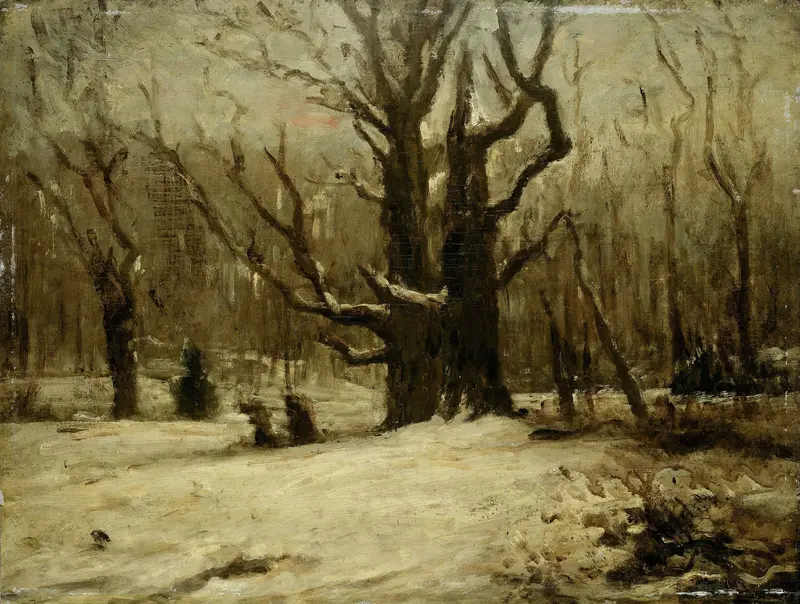 Winterlandschap Wall Art by Unknown - High-Resolution Digital Print