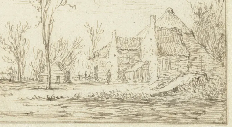 Winterlandschap Wall Art by Jan van Goyen - High-Resolution Digital Print