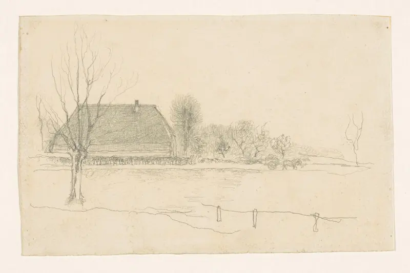 Winterlandschap te Eerbeek Wall Art by Jan Mankes - High-Resolution Digital Print