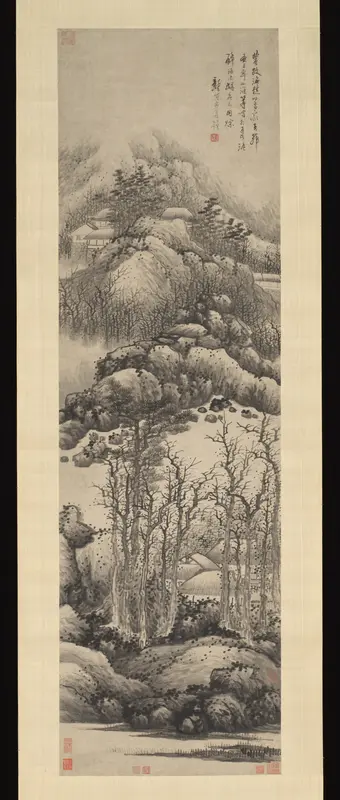 Wintry mountains