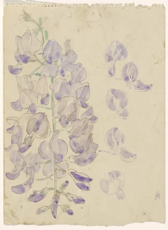 Wisteria Wall Art by Carel Adolph Lion Cachet - High-Resolution Digital Print