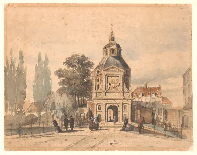 Wittevrouwenpoort in Utrecht Wall Art by Unknown - High-Resolution Digital Print