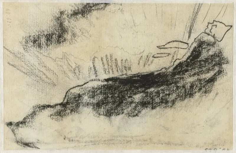 Wolkenstudie Wall Art by George Hendrik Breitner - High-Resolution Digital Print