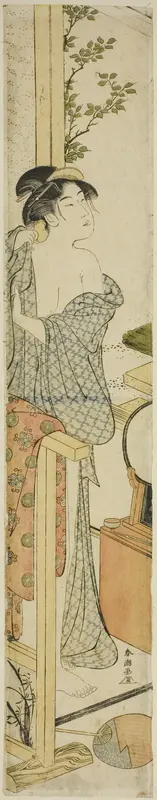 Woman Dressing