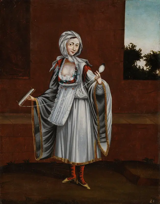 Woman from the Island of Kithnos (Thermia) Wall Art by Unknown - High-Resolution Digital Print