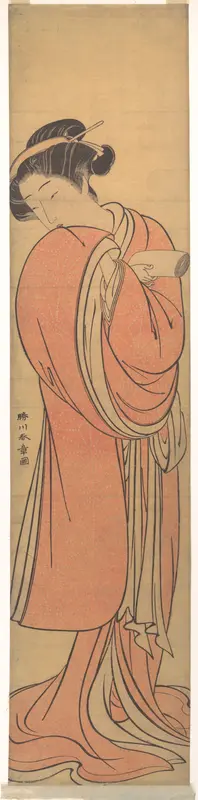 Woman in Red