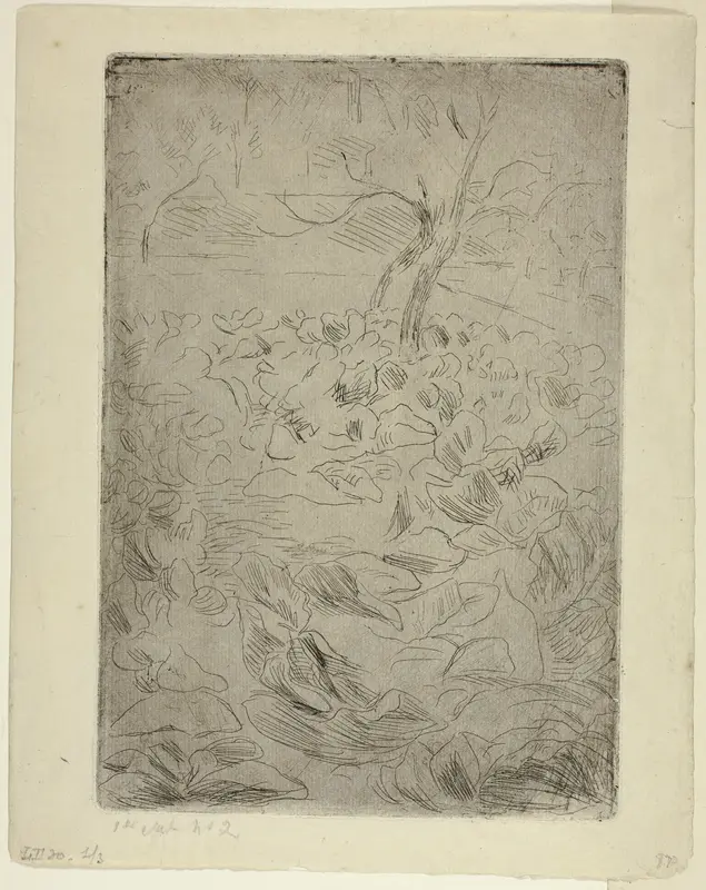 Woman in the Kitchen Garden