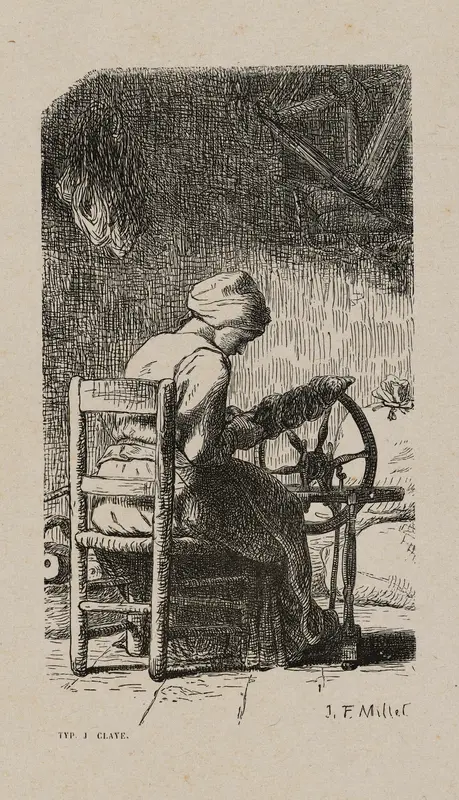Woman Spinning