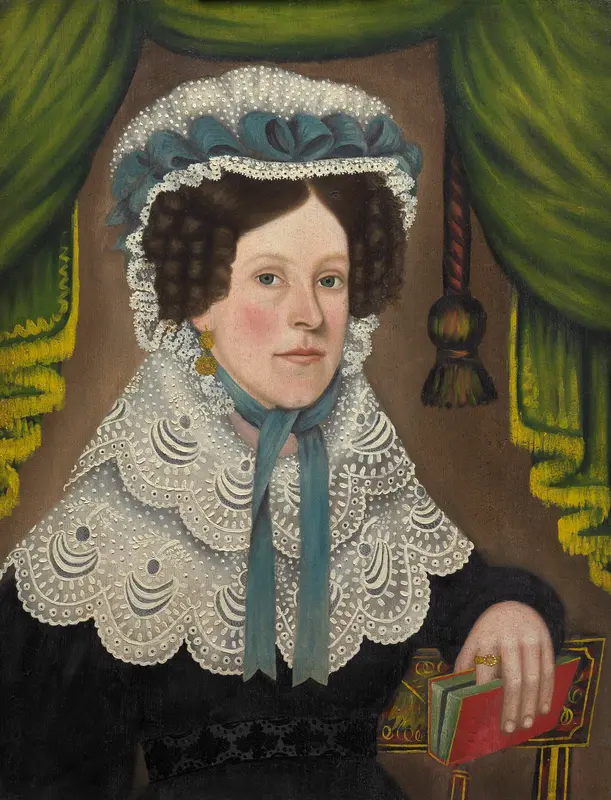 Woman with a Book Wall Art by Jonas Welch Holman - High-Resolution Digital Print