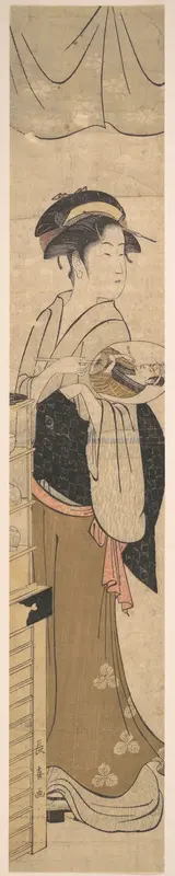 Woman with a Fan
