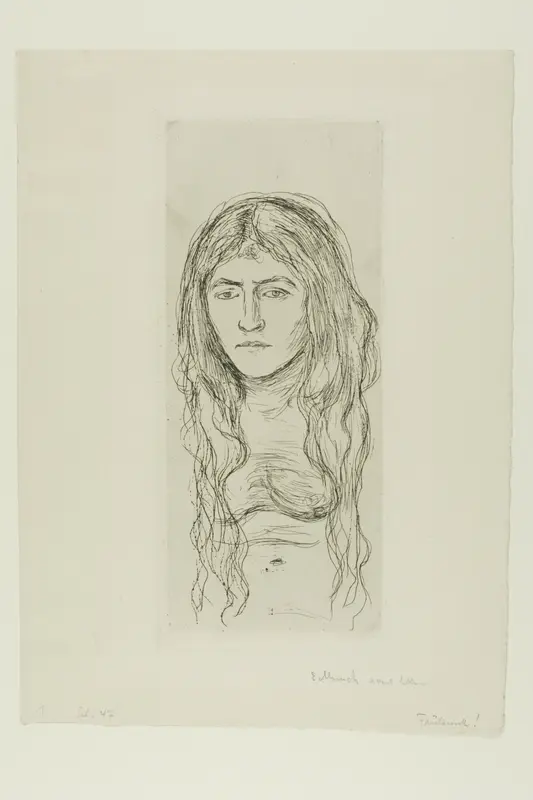 Woman with Long Hair