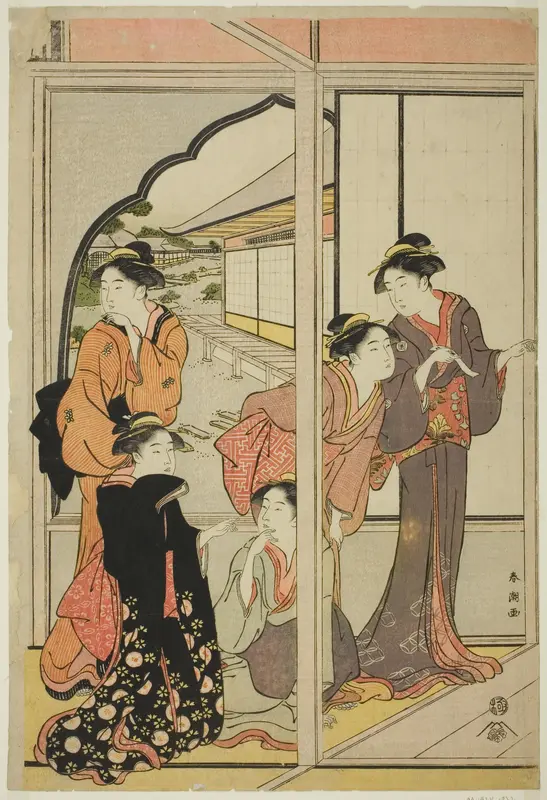 Women in a Mansion